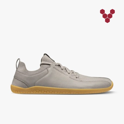 Vivobarefoot Primus Knit II Miesten Kengät Harmaat (FI-XW4L)